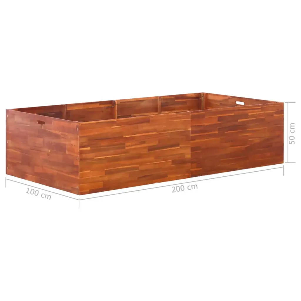 Garden Raised Bed Acacia Wood Price