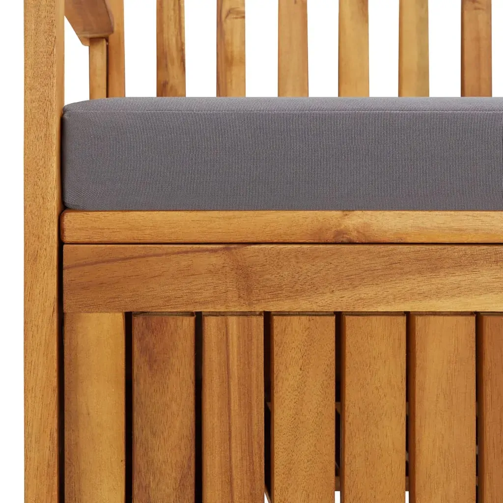 Garden Storage Bench Solid Acacia Wood Price