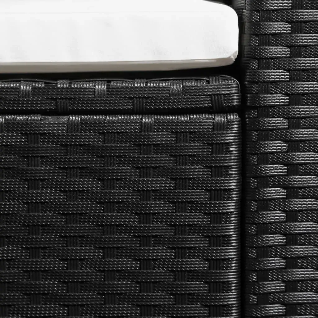 4 Piece Garden Lounge Set Poly Rattan Price