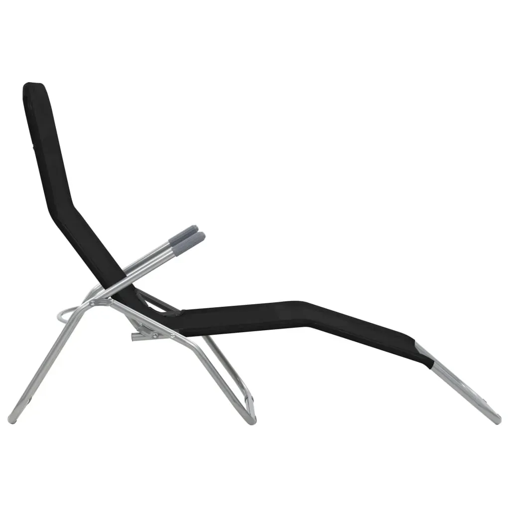 Folding Sun Loungers 2 pcs Textilene Price