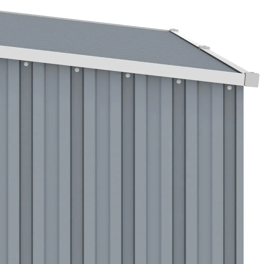 Garden Firewood Shed 245x98x159 cm Galvanised Steel Price