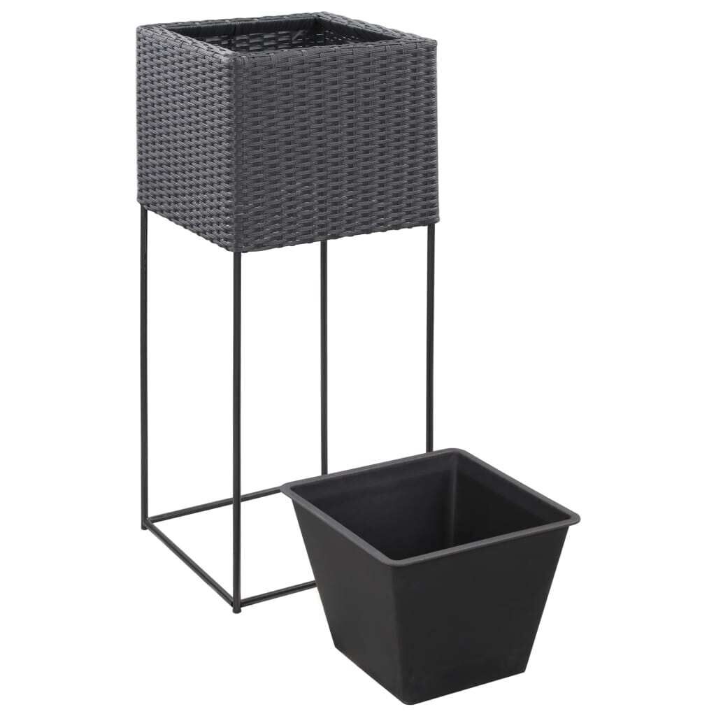 Garden Raised Beds 3 pcs Poly Rattan Price