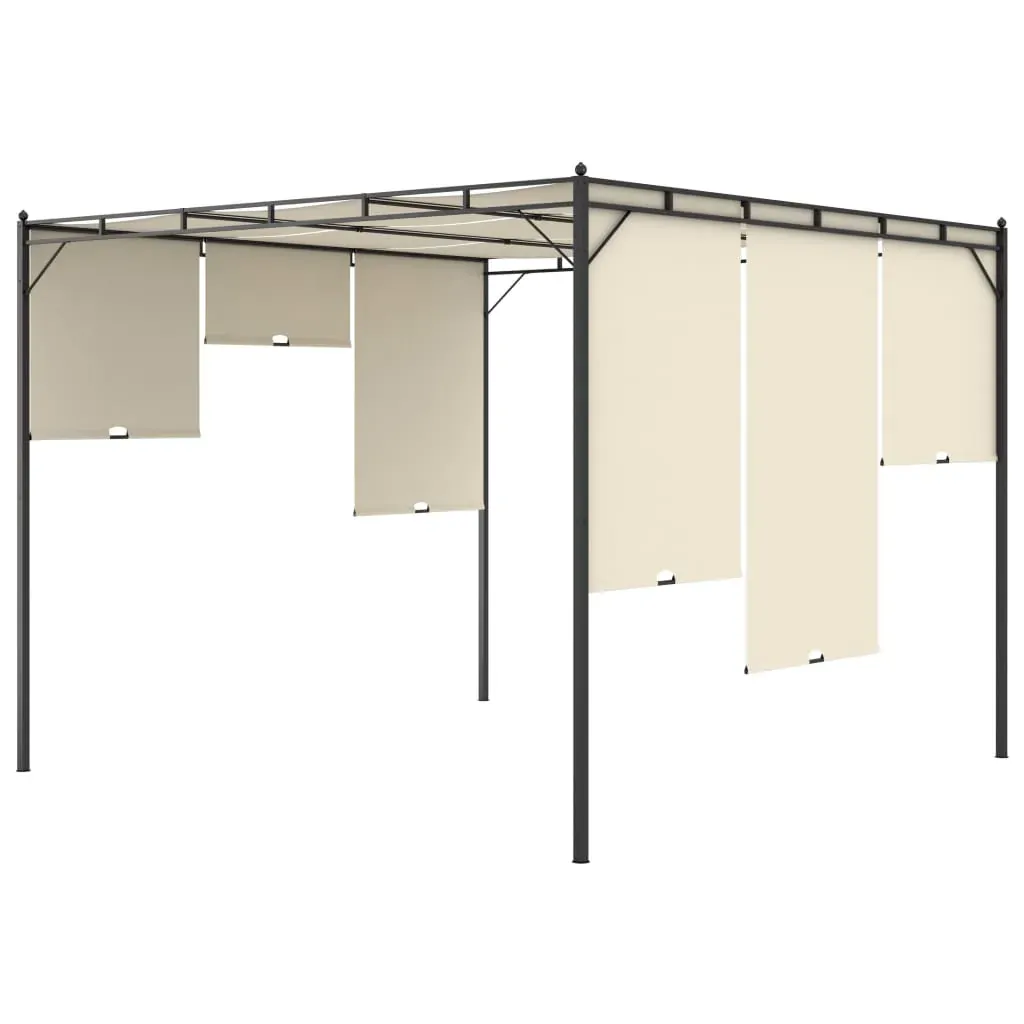 Garden Gazebo with Side Curtain Price