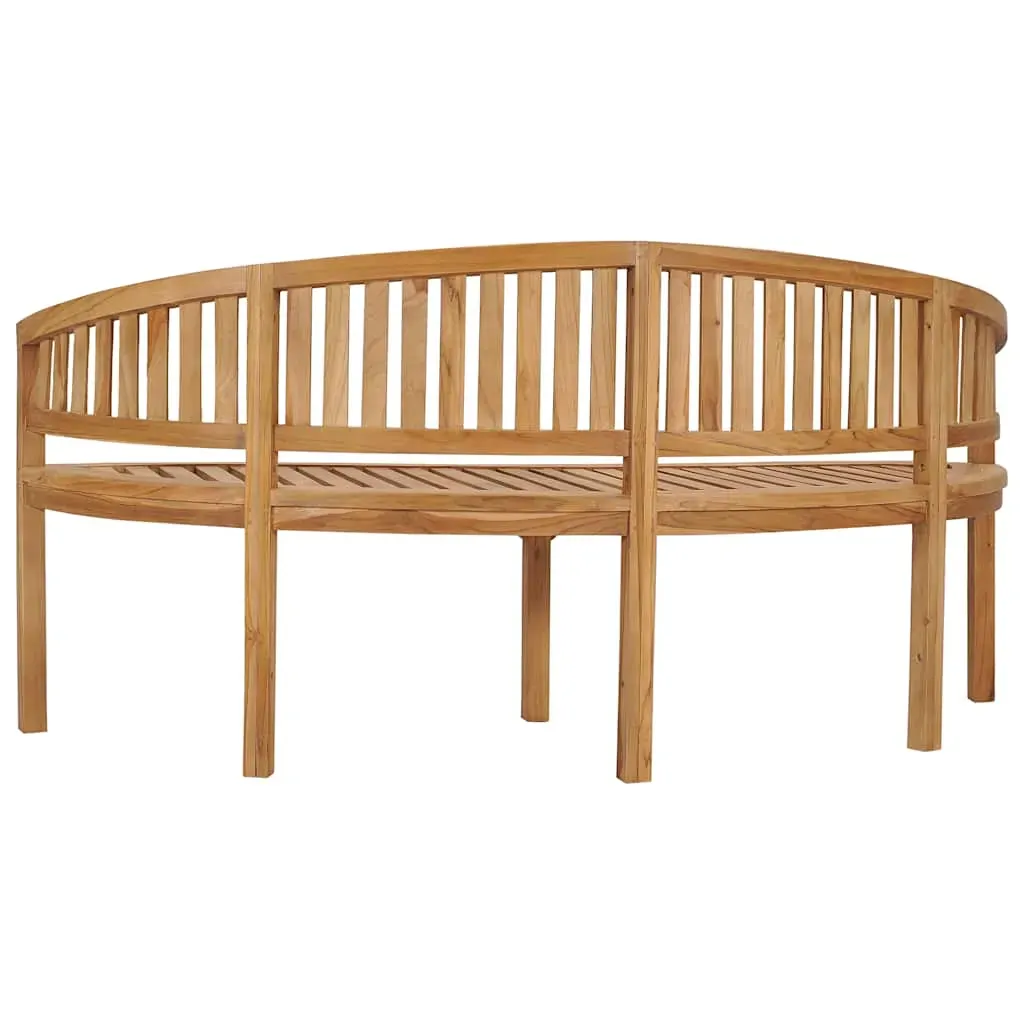 Banana Bench Solid Teak Wood Price