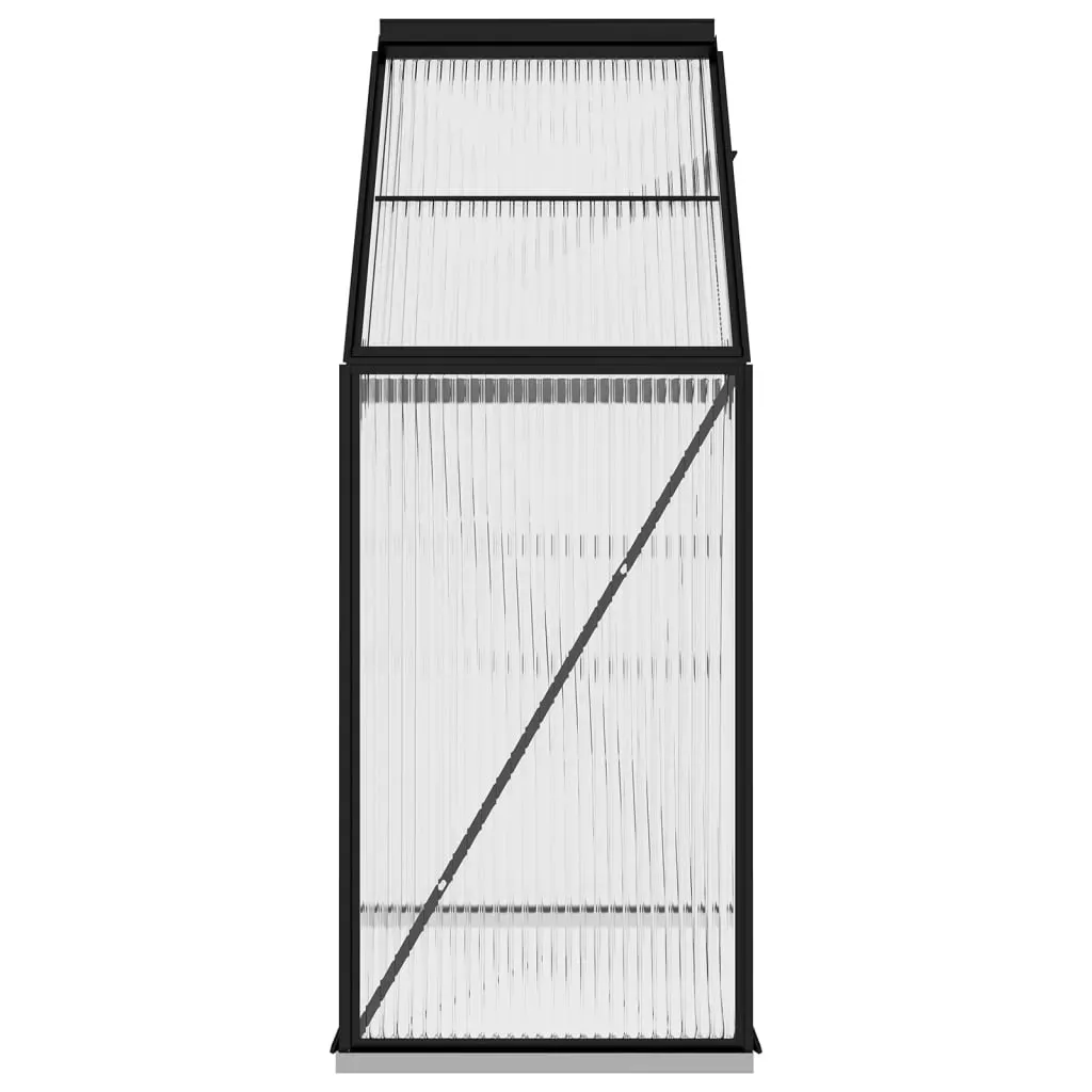 Greenhouse with Base Frame Anthracite Aluminium Price