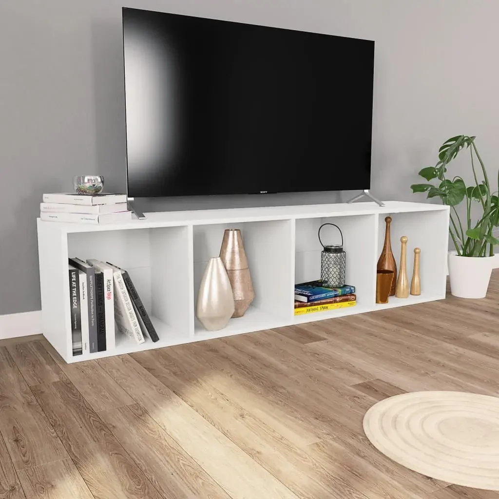 Book Cabinet/TV Cabinet 36x30x143 cm Engineered Wood Price