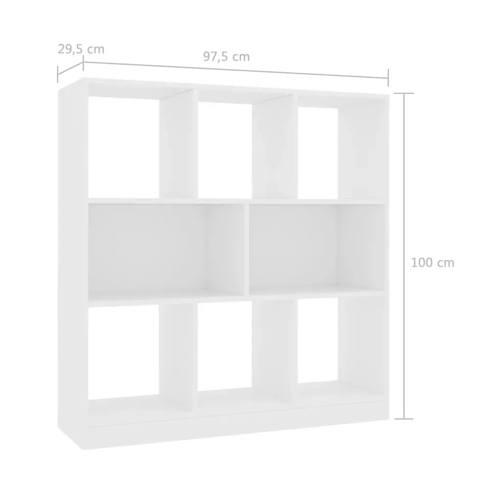 Book Cabinet 97.5x29.5x100 cm Engineered Wood Price