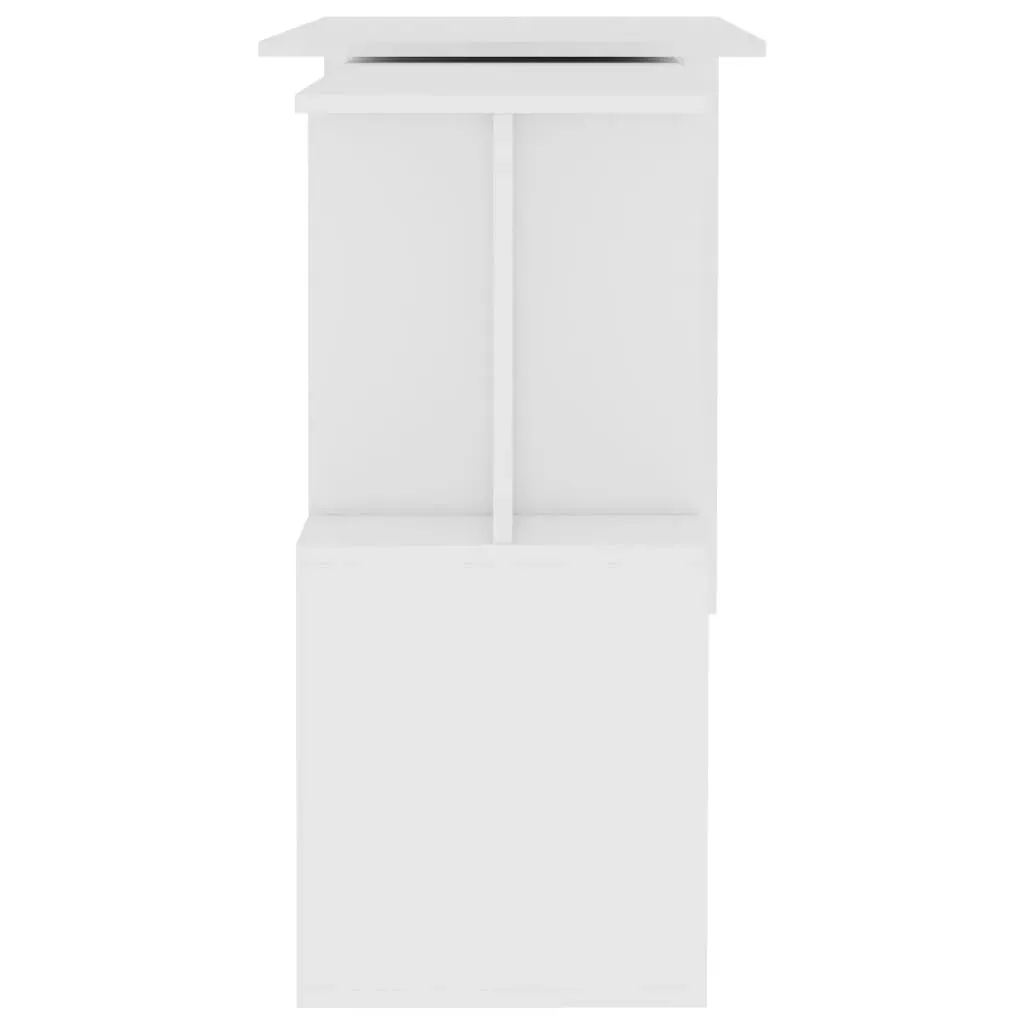 Corner Desk 200x50x76 cm Engineered Wood Price