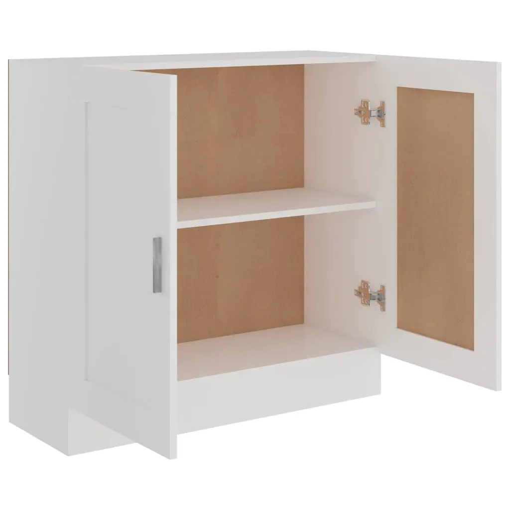 Book Cabinet White 82.5x30.5x150 cm Engineered Wood Price