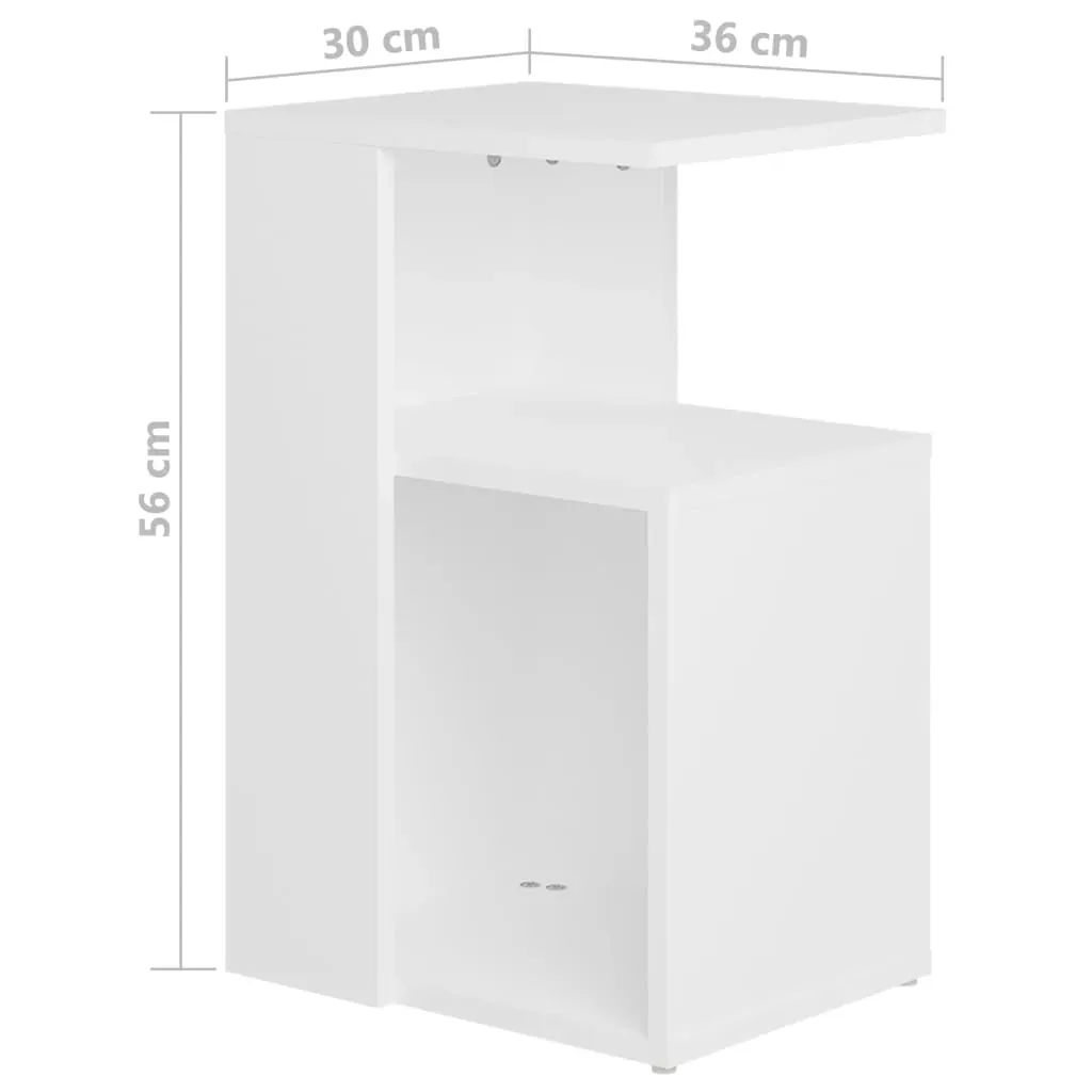 Arvada Side Table 36x30x56 cm Engineered Wood Price