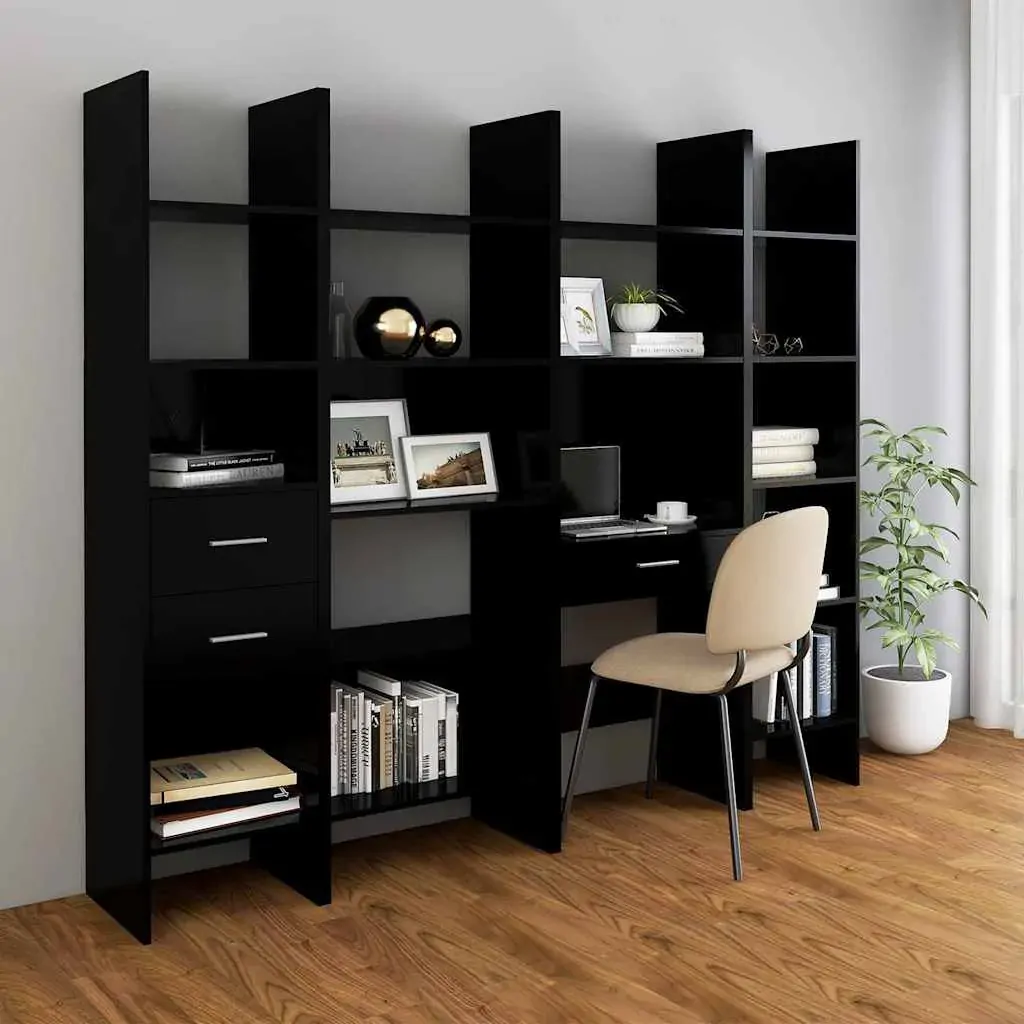 Book Cabinet 60x35x180 cm Engineered Wood Price