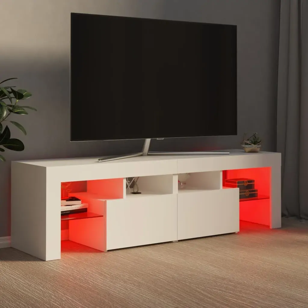 Brooklyn TV Cabinet with LED Lights 140x36.5x40 cm Price