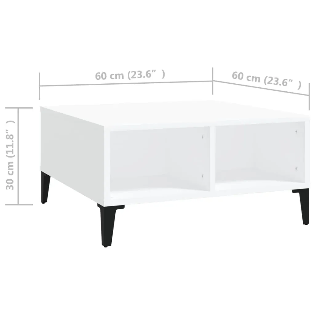 Coffee Table 60x60x30 cm Engineered Wood Price