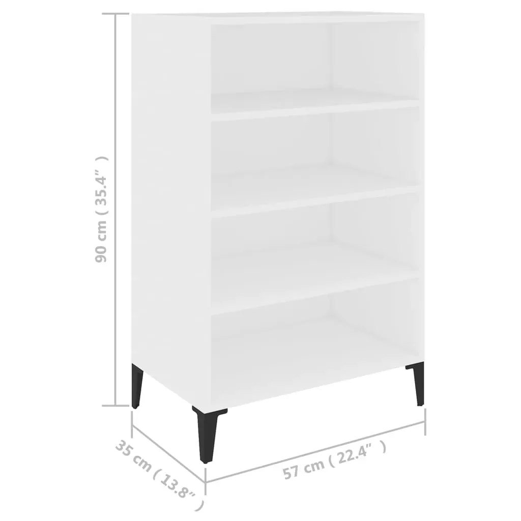 Sideboard 57x35x90 cm Engineered Wood Price