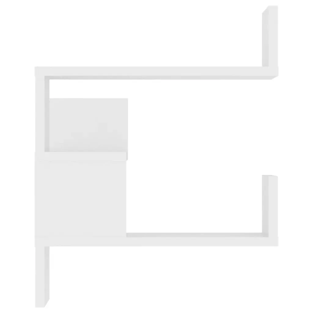 Wall Corner Shelf 40x40x50 cm Engineered Wood Price
