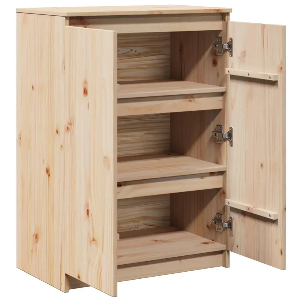 Sideboard 60x36x84 cm Solid Pinewood Price