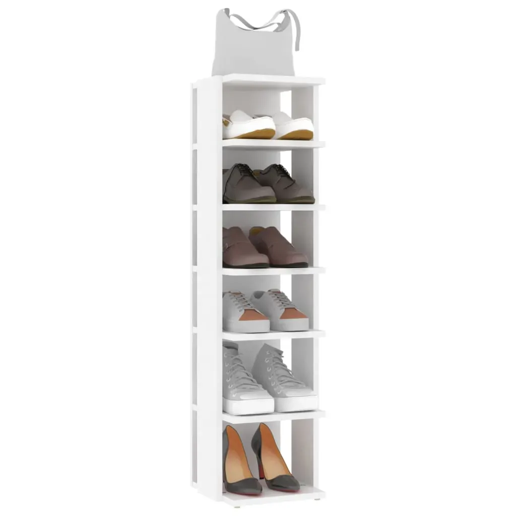 Shoe Cabinet 27.5x27x102 cm Engineered Wood Price