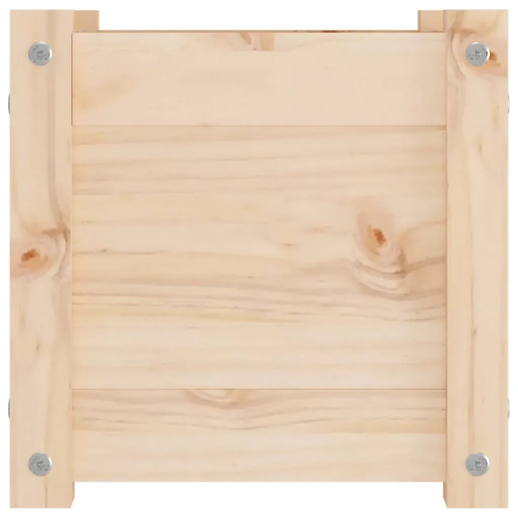 Garden Planter 31x31x31 cm Solid Pinewood Price