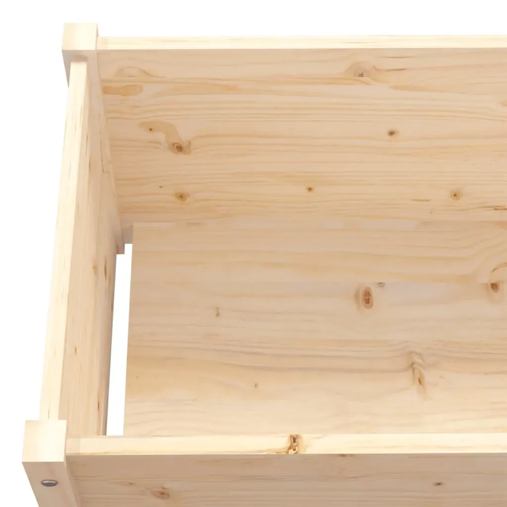 Garden Planter 100x50x50 cm Solid Pinewood Price