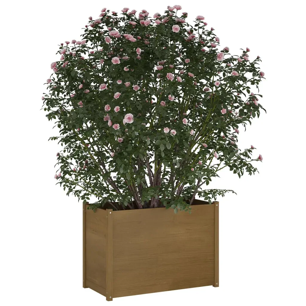 Garden Planter 100x50x70 cm Solid Pinewood Price