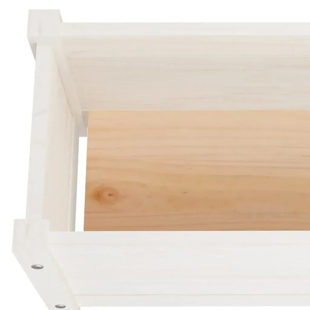 Garden Raised Bed 150x31x31 cm Solid Pinewood Price