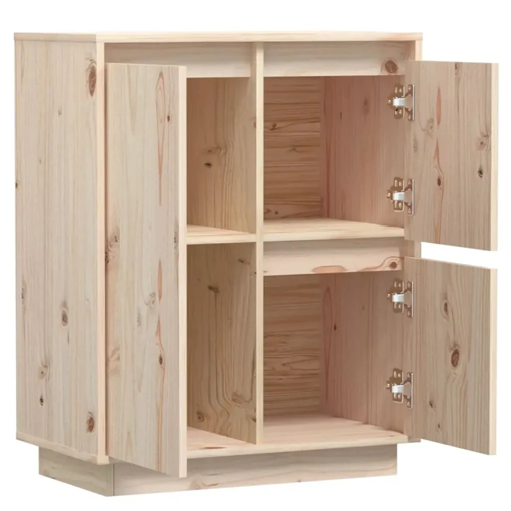 Sideboard 60x34x75 cm Solid Wood Pine Price