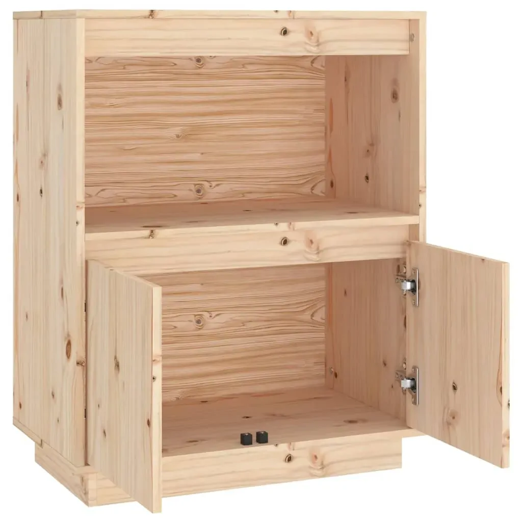 Sideboard 60x34x75 cm Solid Wood Pine Price