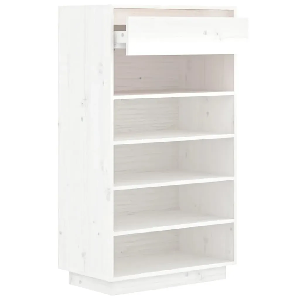 Shoe Cabinet 60x34x105 cm Solid Wood Pine Price