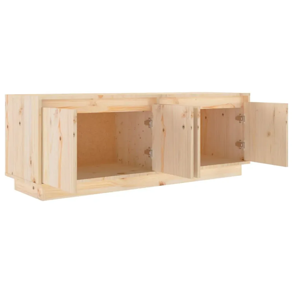 Eloy TV Cabinet 110x34x40 cm Solid Wood Pine Price