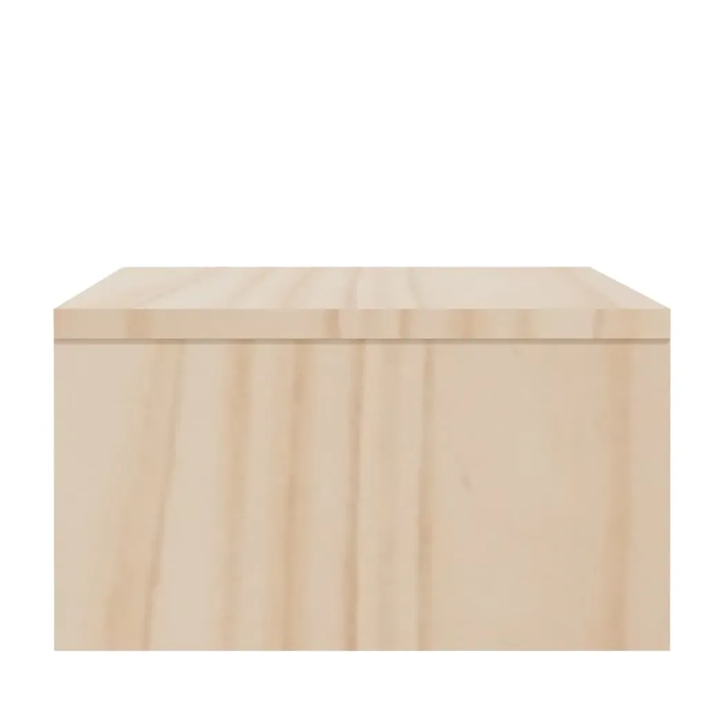 Outer Monitor Stand 100x27x15 cm Solid Wood Pine Price