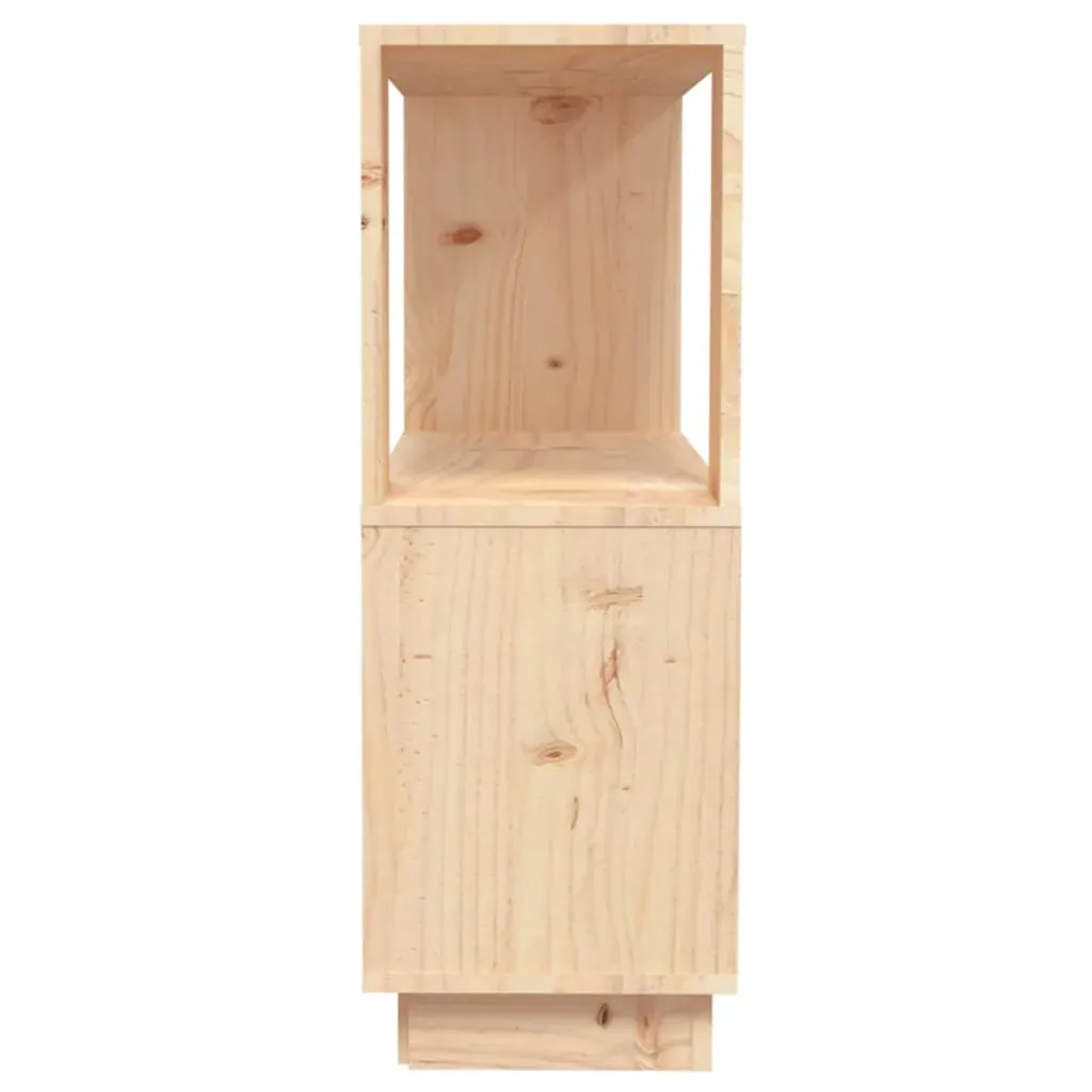 Hernando Book Cabinet/Room Divider 80x25x70 cm Solid Wood Pine Price