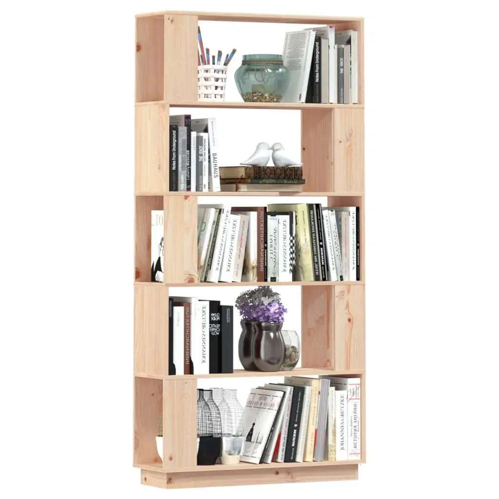 Dayton Book Cabinet/Room Divider 80x25x163.5 cm Solid Wood Pine Price