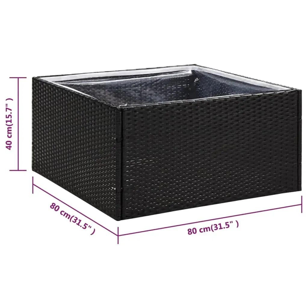 Garden Planter Poly Rattan Price
