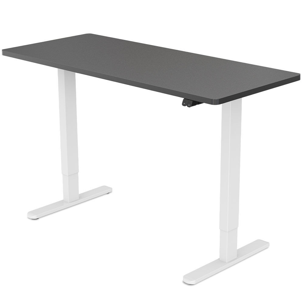 FORTIA Sit Stand Standing Desk, 72-118cm Height Adjustable, 70kg Load, Frame Price