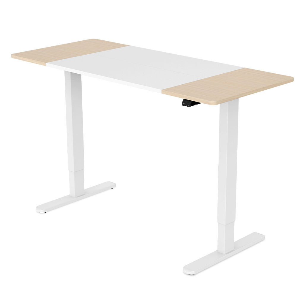 FORTIA Sit Stand Standing Desk, 72-118cm Height Adjustable, 70kg Load, Frame Price