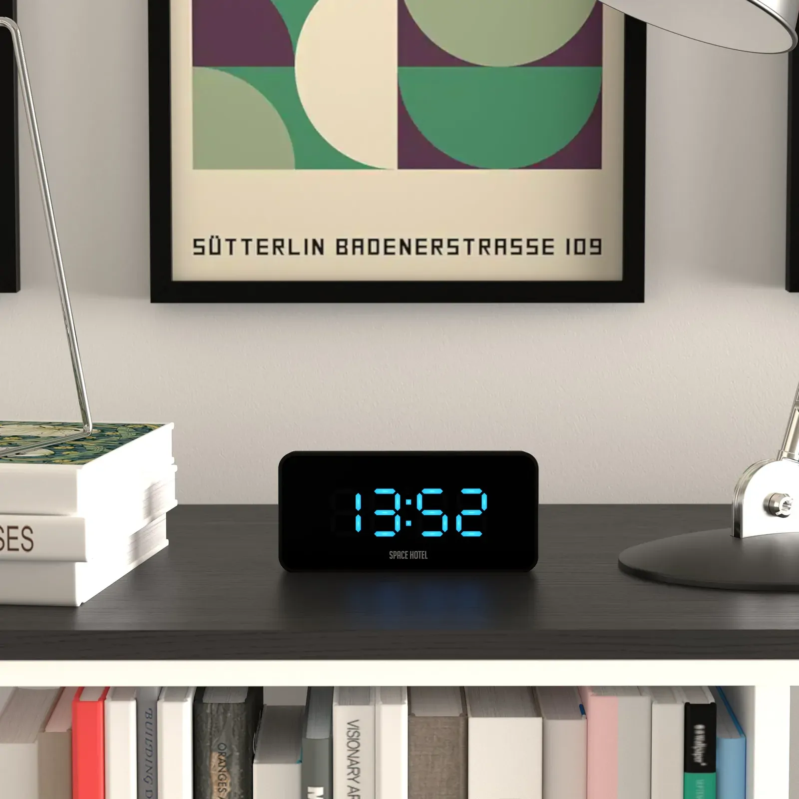 Newgate Space Hotel Hypertron Alarm Clock Black Case - Black Lens Price