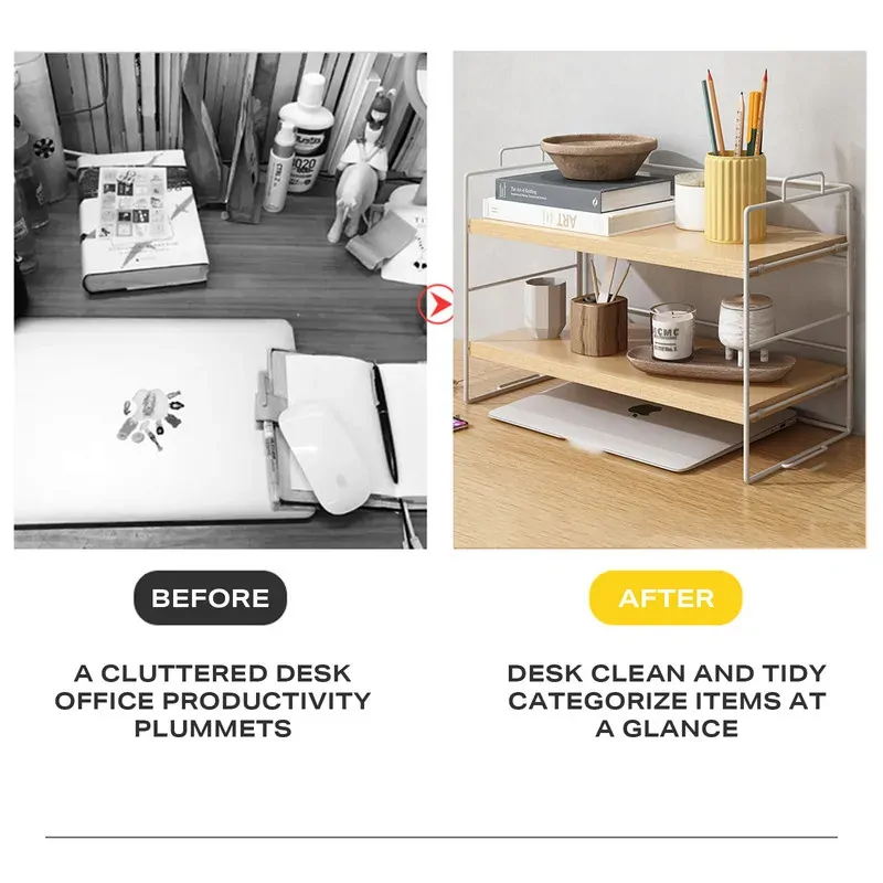 Desktop Storage Rack Bookshelf Office Price