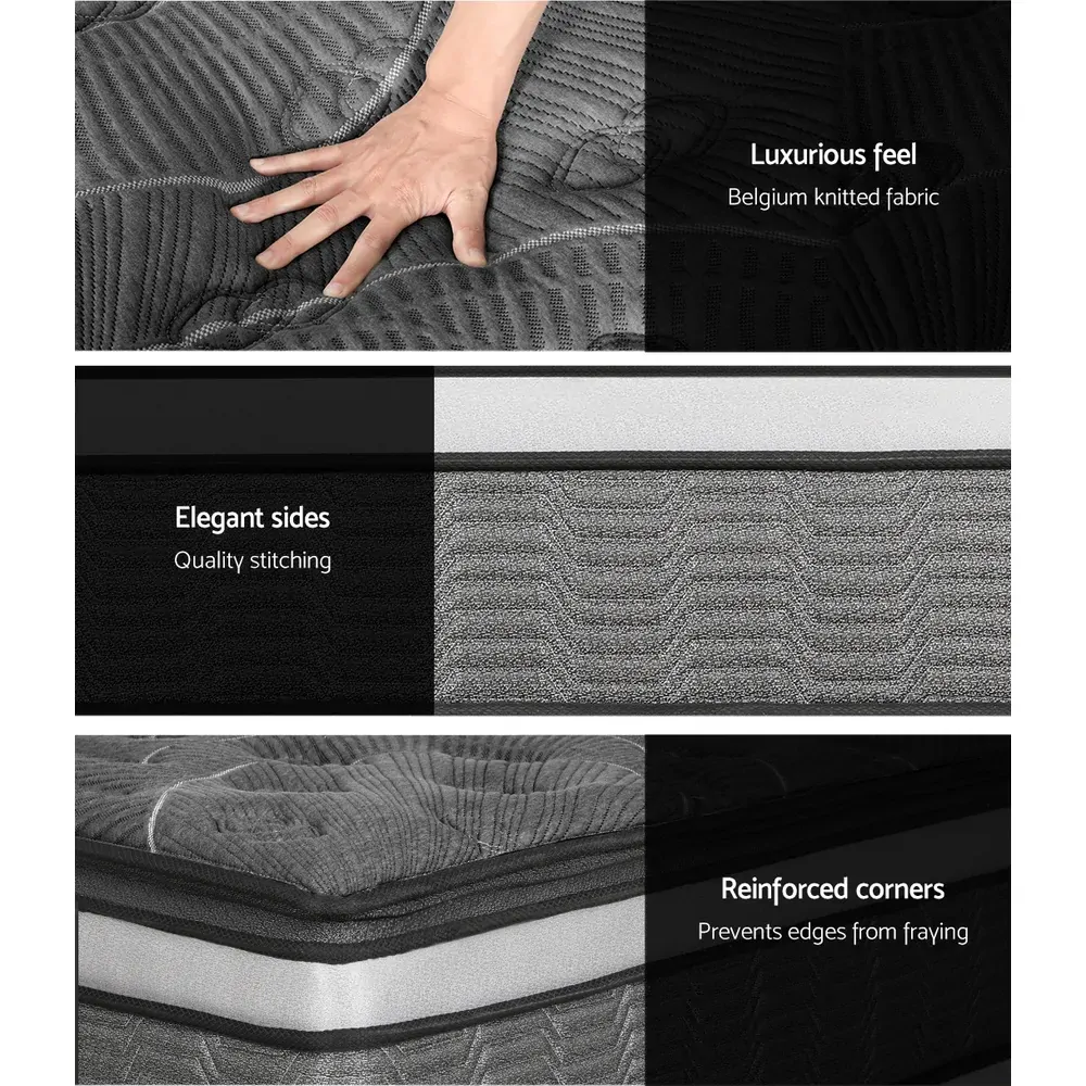 Giselle Mattress Pocket Mini Spring Mattresses Medium Firm 9-Zone Bed Price