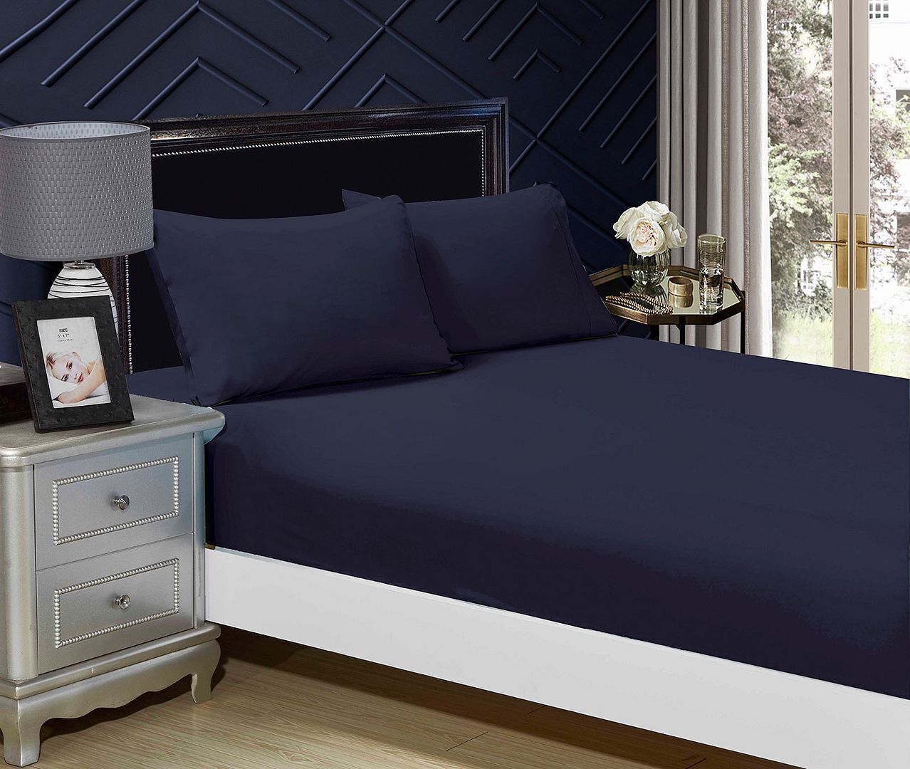 1000TC Ultra Soft Fitted Sheet & Pillowcase Set - Single Size Bed Price