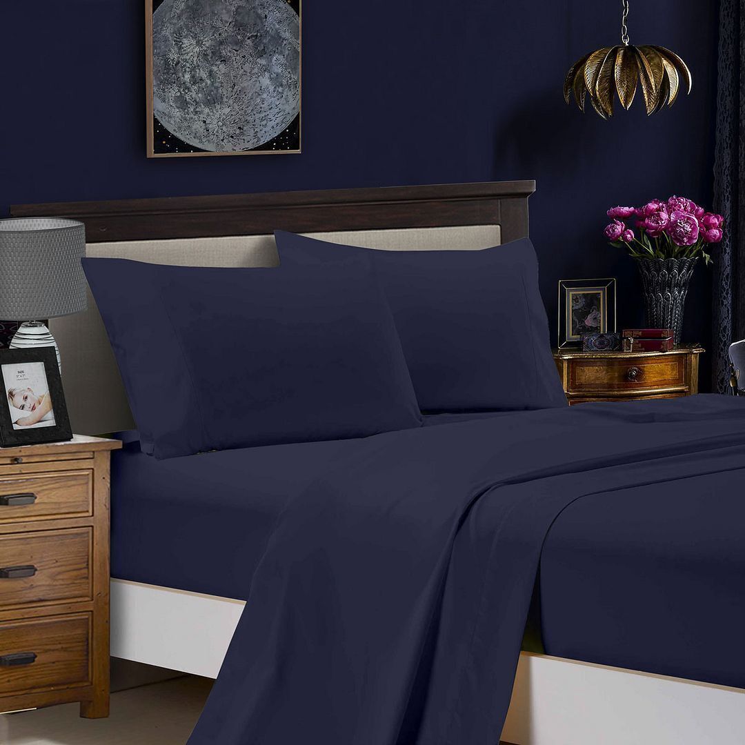 1000TC Ultra Soft King Single Size Bed Flat & Fitted Sheet Set Price