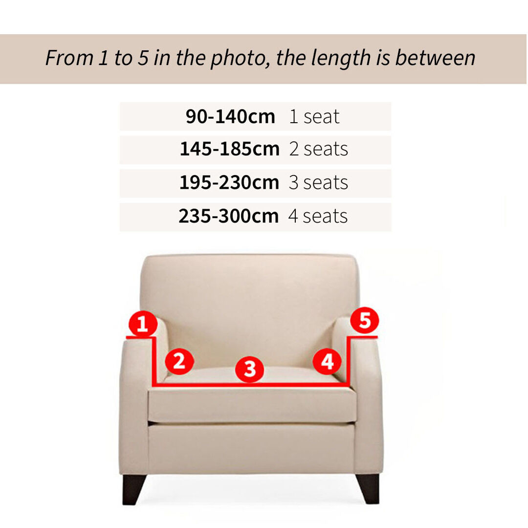 Feather Print Sofa Cover Couch Protector High Stretch Lounge Slipcover Home Decor Price