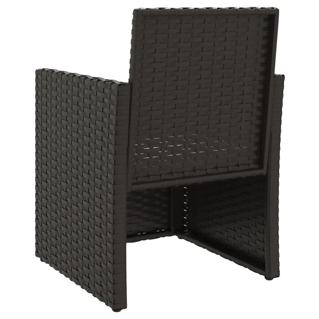 3 Piece Outdoor Sofa Set with Cushions Poly Rattan Price