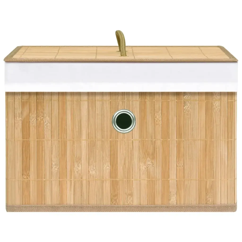 Bamboo Storage Boxes 4 pcs Price