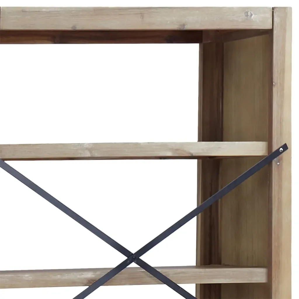 7-Tier Bookcase Solid Wood Acacia Price