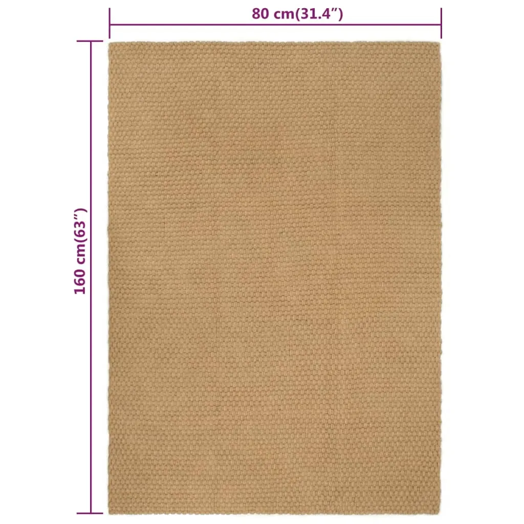 Rug Rectangular Natural Jute Price