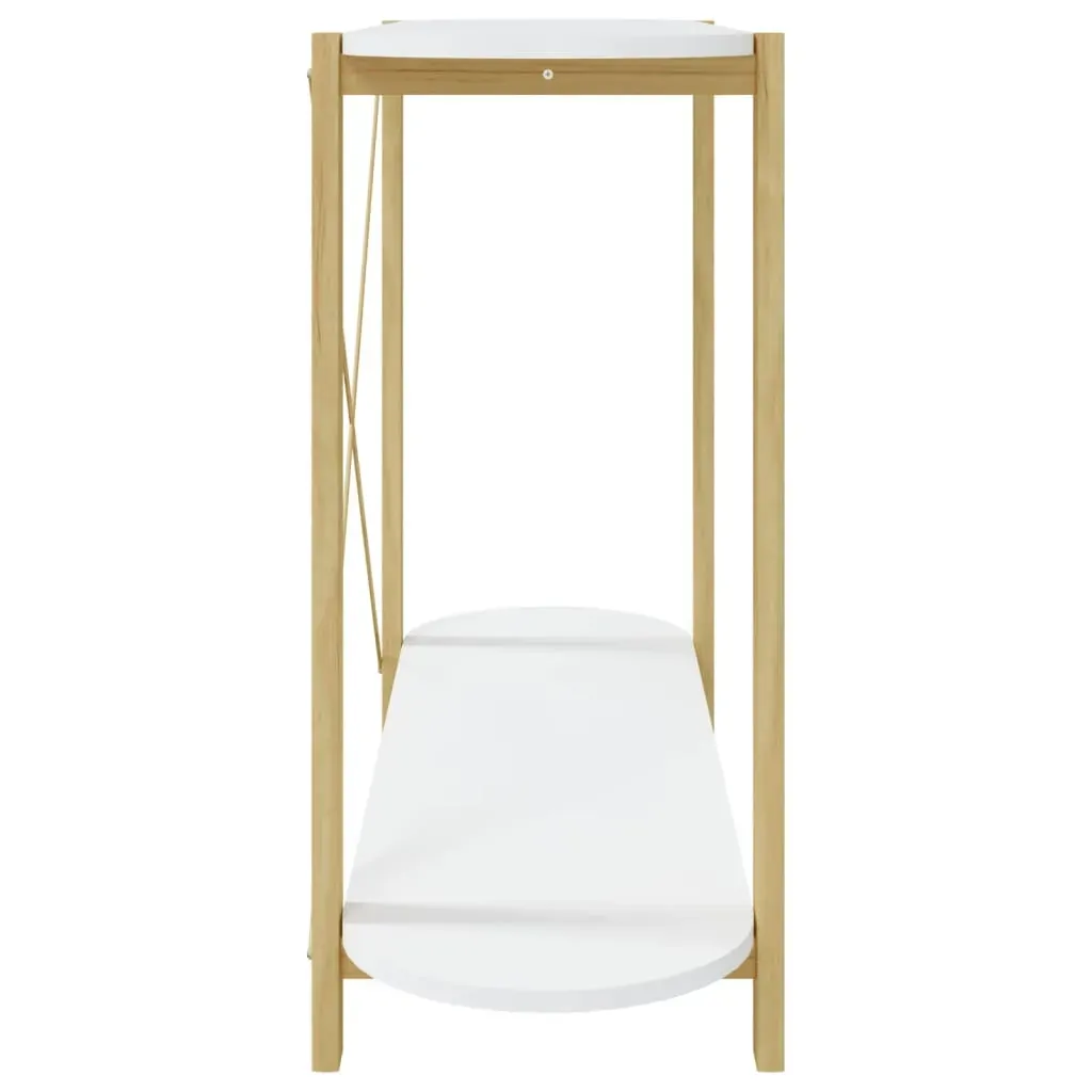 Console Table 110x38x75 cm Engineered Wood Price