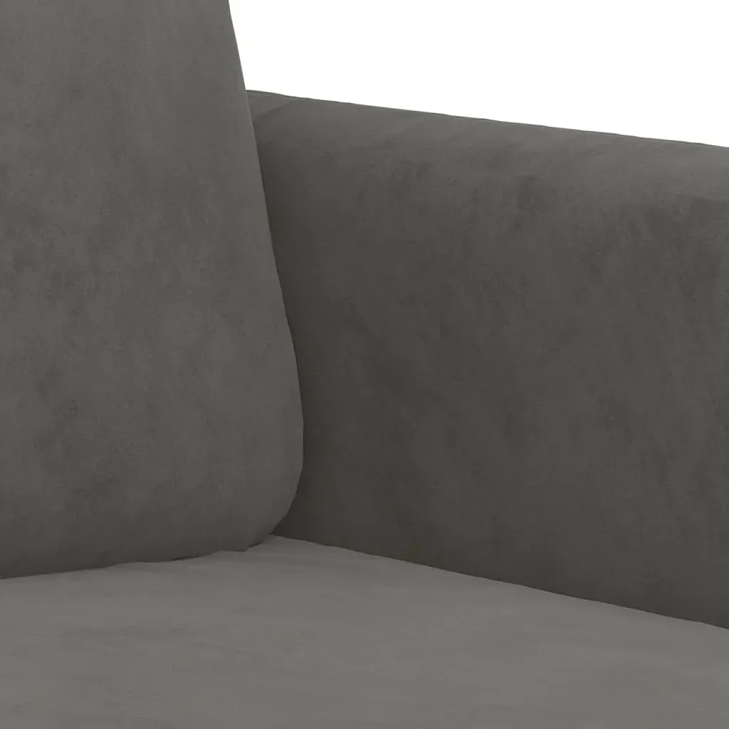 Heath Sofa Chair Dark Grey Velvet Price