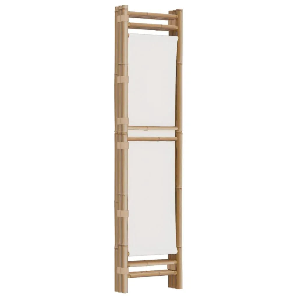 Cumbernauld Folding Room Divider Bamboo and Canvas Price