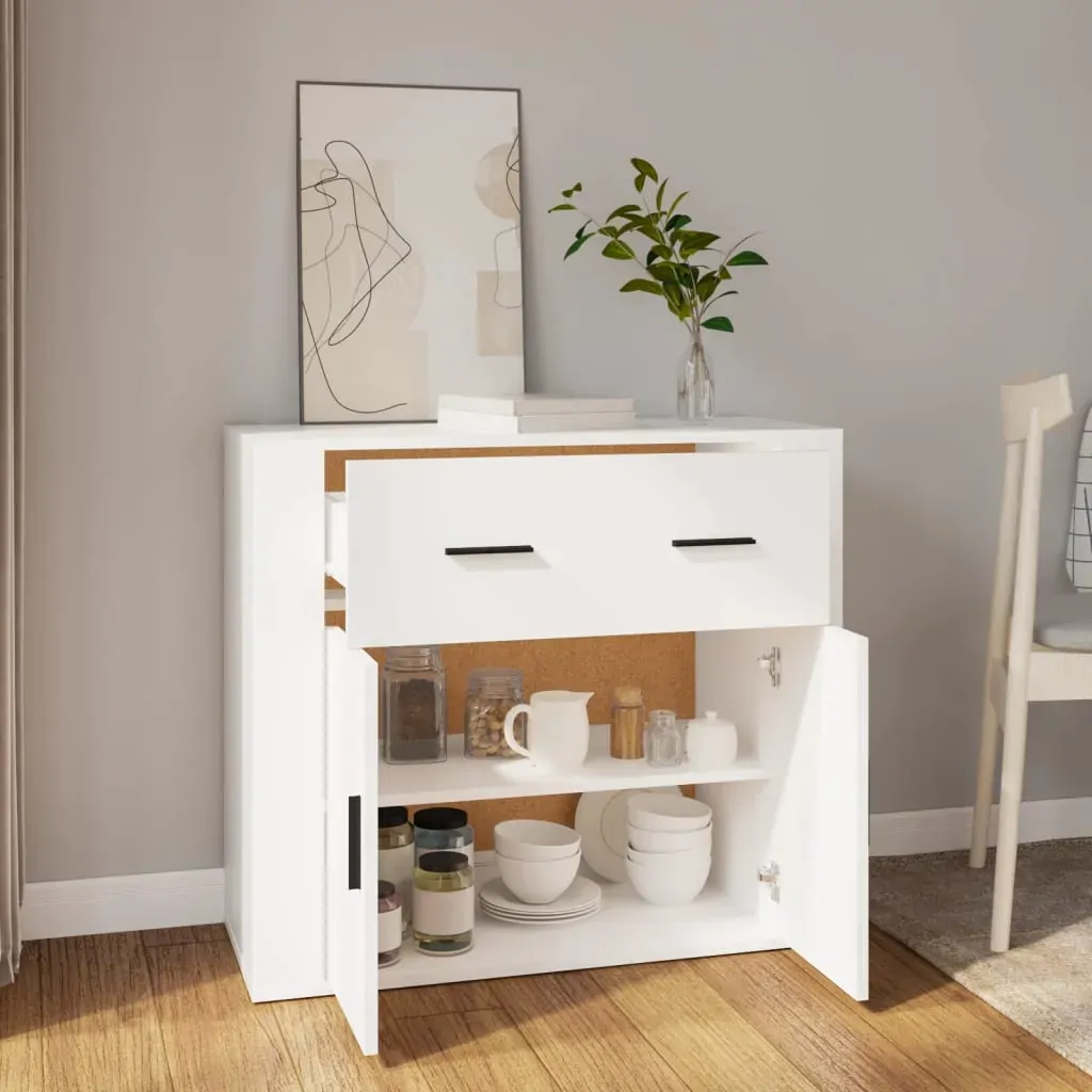 Sideboard 80x33x70 cm Engineered Wood Price