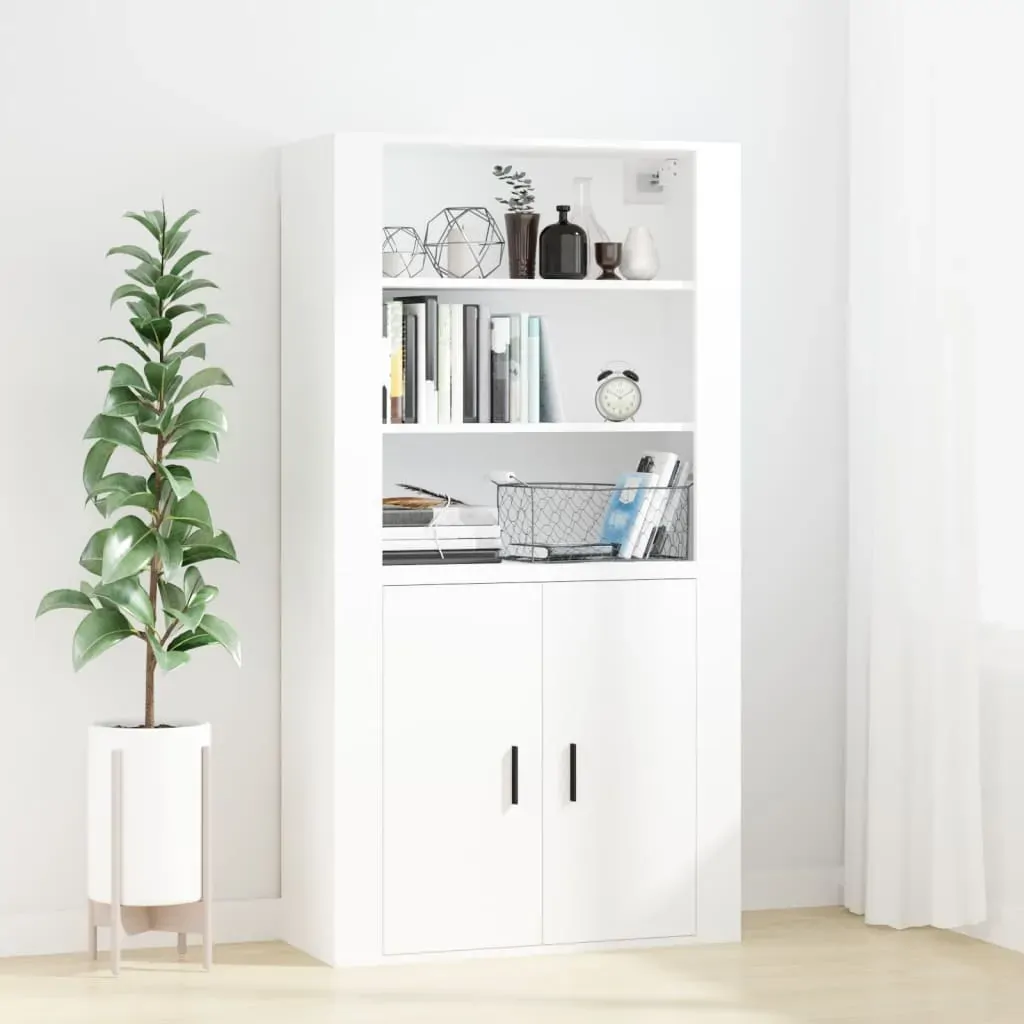 Wall Cabinet 80x33x80 cm Engineered Wood Price
